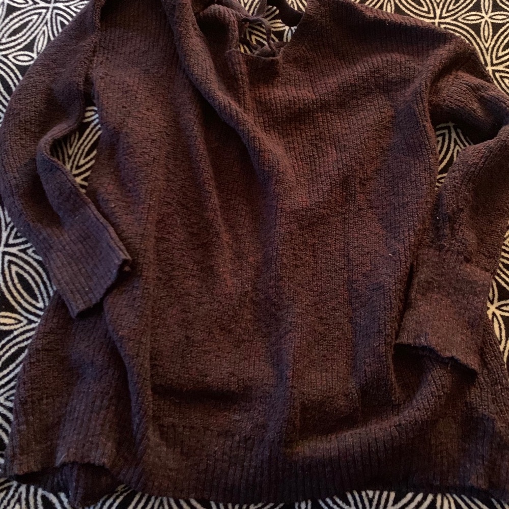 Torrid Laced Back Sweater